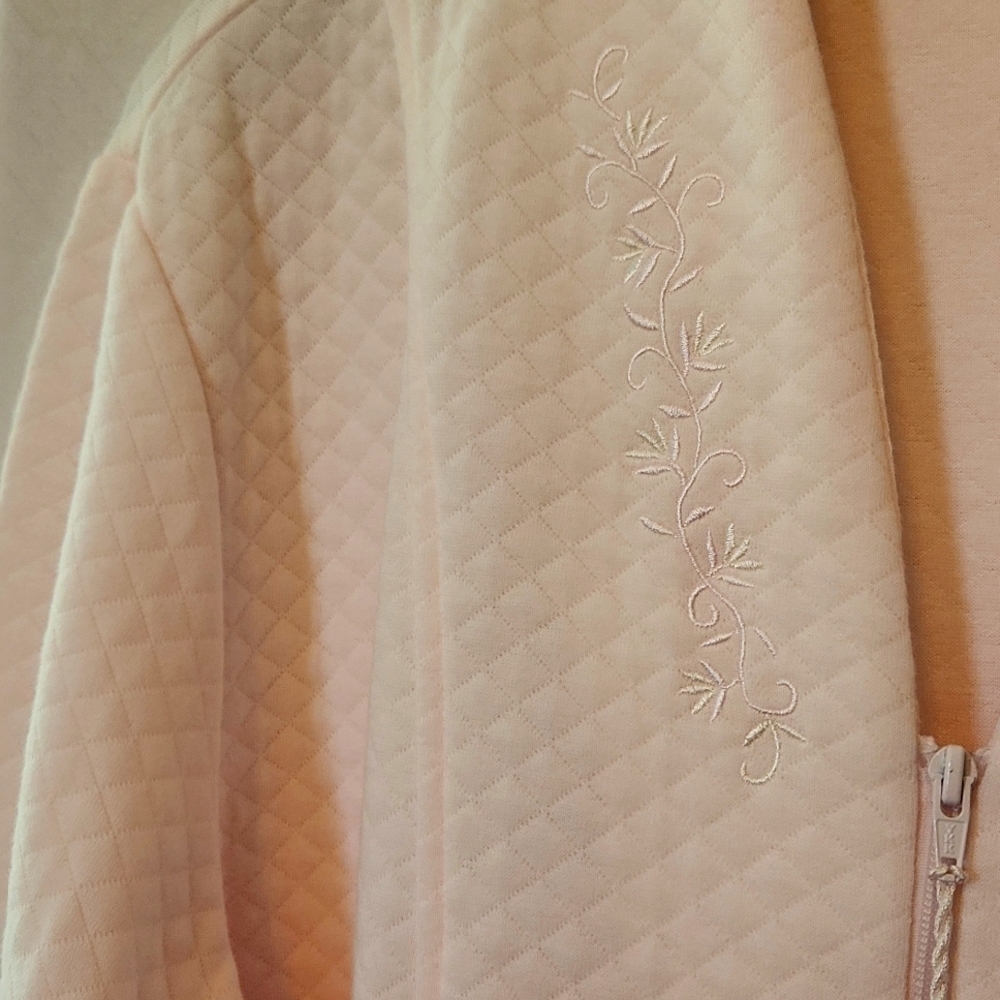 Miss Elaine Woman's zip up, Bathrobe 2 X - Picture 4 of 5